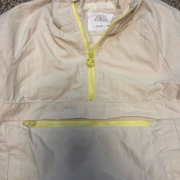 Zara toddler kids jacket, Wind breaker with hood and pockets, size 3-4 - Picture 2 of 9